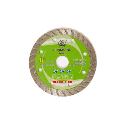 Stampa fredda 4inch 105*1.8/1.2*10*8*20mm Turbo Diamond Blade For General Purpose, ceramico, di marmo e concreto