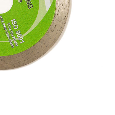 la stampa fredda Rim Diamond Blade For Ceramic continuo di 4.3inch 110×1.2/1.8×10×20mm, marmorizza con vita tagliente lunga