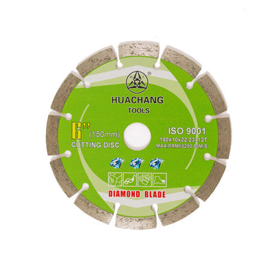 Stampa fredda 6inch “Diamond Blade For General Purpose segmentato 150×1.4/2.0×10×22.23×12T, pietra ed OEM concreto
