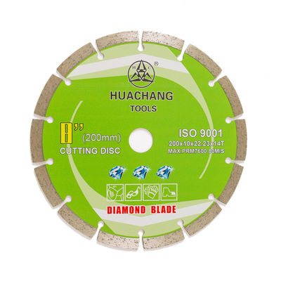 La stampa fredda 8inch 200×1.6/2.2×10×22.23mm×14T ha segmentato Diamond Blade For General Purpose, la pietra ed il calcestruzzo