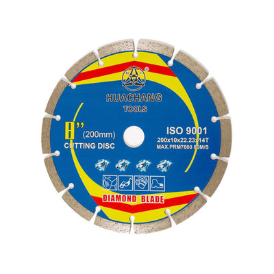 Corpo di acciaio della pressa a caldo 200×1.6/2.2×10×22.23×14T Diamond Saw Blade Diamond Segment &65Mn	Per ceramico, mattonelle, granito, marmo