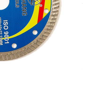 Corpo di acciaio di Diamond Blade 65Mn della porcellana di alta qualità 6inch “150×1.4/2.4×10×22.23mm della pressa a caldo con vita tagliente lunga