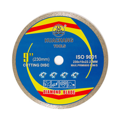 lama a 9 pollici del diamante delle tagliapiastrelle bagnate della sega della lama del diamante di 230x22.23mm per porcellana