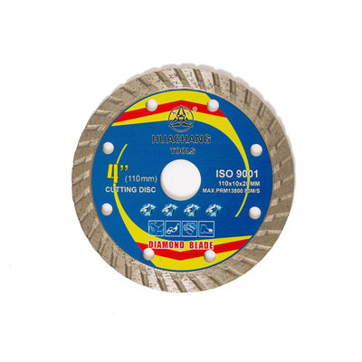 Porcellana Diamond Blade For General Purpose della pressa a caldo 4.3inch 110×1.2/1.8×10×20mm di alta qualità, ceramico, di marmo