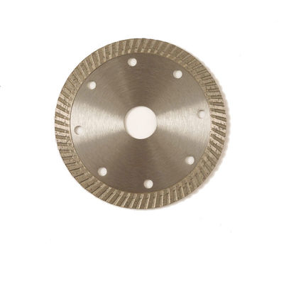 Stampa fredda 4.5inch “115×1.2/2.0×10×22.23mm Turbo Diamond Blade For General Purpose, ceramico, di marmo e concreto