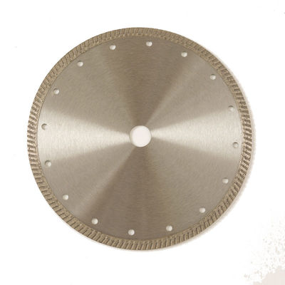 Stampa fredda 7inch 180×1.6/2.6×10×22.23mm Turbo Diamond Blade For General Purpose, ceramico, di marmo e concreto