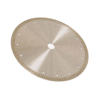Stampa fredda 7inch 180×1.6/2.6×10×22.23mm Turbo Diamond Blade For General Purpose, ceramico, di marmo e concreto