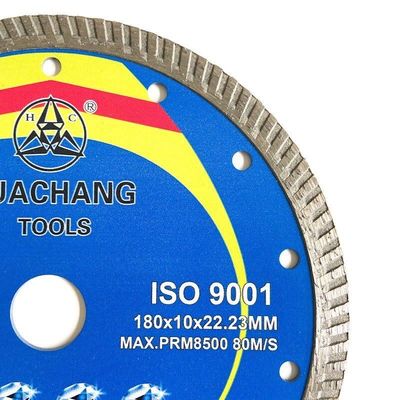 Disco a 6 pollici di taglio di 180mm Diamond Blade High Quality Porcelain per la mimosa pendula della smerigliatrice di angolo 22.23mm