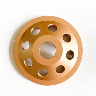 Il laser di alta qualità 4inch ha saldato la singola fila Diamond Cup Wheel For Concrete, la pietra, materiali da costruzione duri di 105mm