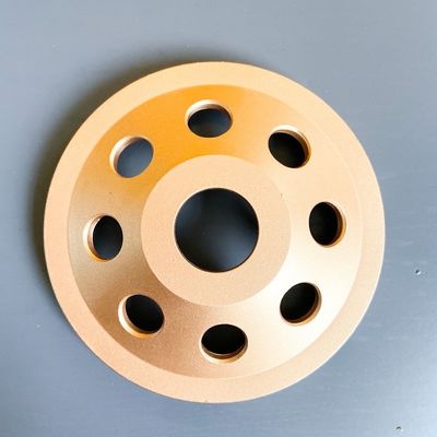 Il laser ad alto livello 4.5inch ha saldato la singola fila Diamond Cup Wheel For Concrete, la pietra, materiali da costruzione duri di 115mm