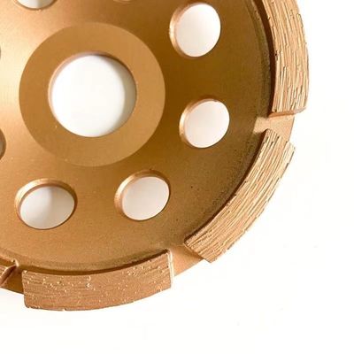 Il laser della fabbrica 7inch ha saldato la ruota per concreto, la pietra, materiali da costruzione duri di 180mm Diamond Single Row Grinding Cup
