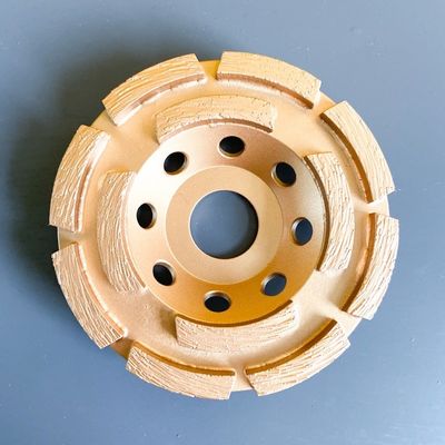 105mm 4 strumenti concreti di Diamond Cup Wheel Grinding For Huachang di doppia fila