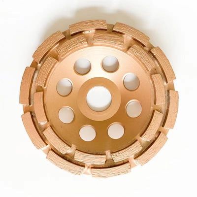 115mm 4-1/2 dentro. Doppio doppio Diamond Cup di Diamond Cup Wheel For Stone di fila