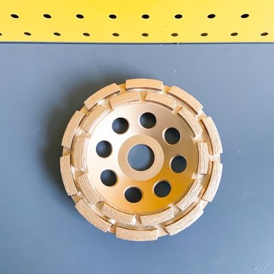 115mm 4-1/2 dentro. Doppio doppio Diamond Cup di Diamond Cup Wheel For Stone di fila