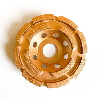 115mm 4-1/2 dentro. Doppio doppio Diamond Cup di Diamond Cup Wheel For Stone di fila