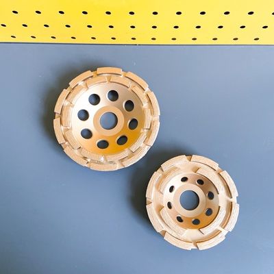 7 dentro. Doppia fila Diamond Cup Grinding Wheel di singola fila 180mm Huachang Diamond Tools