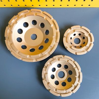 7 dentro. Doppia fila Diamond Cup Grinding Wheel di singola fila 180mm Huachang Diamond Tools