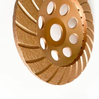 Ruota dello strumento 5inch 125×4.5×20×22.23mm Diamond Continuous Turbo Grinding Cup di HuaChang per calcestruzzo, pietra