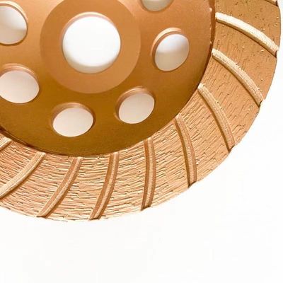 Ruota dello strumento 5inch 125×4.5×20×22.23mm Diamond Continuous Turbo Grinding Cup di HuaChang per calcestruzzo, pietra