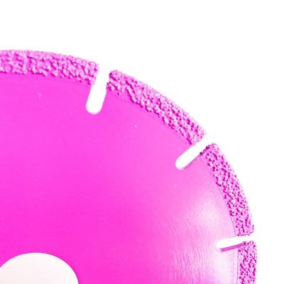 Il vuoto di alta qualità 100×1.4/2.2×5×20×12T ha brasato l'industria di trasformazione di Diamond Saw Blade For Machinery