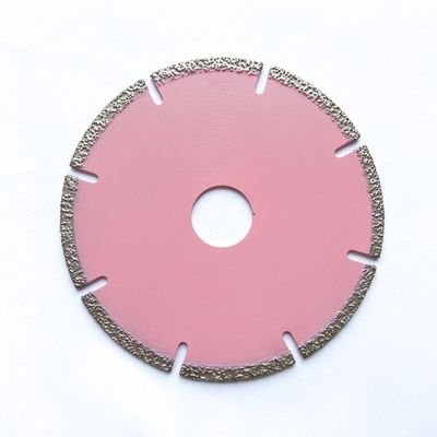 il vuoto di alta qualità di 4.5inch 115×1.4/2.2×5×22.23×9T ha brasato il marmo di plastica ceramico della pietra di Diamond Grinding Cutting Disc For