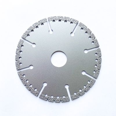 il vuoto di 4.5inch 115×1.4/2.4×8×9T×22.23 ha brasato la qualità di Diamond Grinding Cutting Disc High per il marmo di plastica ceramico della pietra