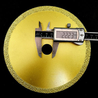 150×1.6/2.4×8×22.23mm Diamond Saw Blade For Cutting brasato vuoto l'emergenza di marmo del fuoco di acciaio inossidabile del metallo del ghisa