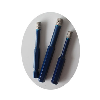 taglienti asciutti del marmo della porcellana delle mattonelle di 10*65*10mm Diamond Core Drill Bits For Ganite con lunga vita di alta qualità