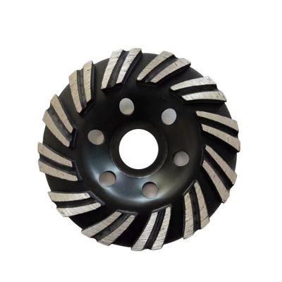 calcestruzzo segmentato a 7 pollici di 35mm Diamond Cup Grinding Wheel For