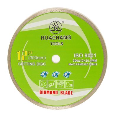 Diamond Saw Blades For Stone pressato a freddo che taglia 16inch “400×2.6/3.4×10×25.4mm Rim Diamond Bla continuo