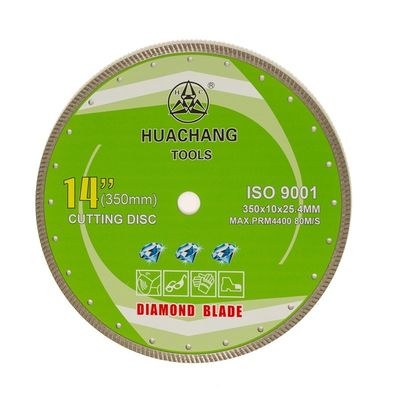 Alta qualità pressata a freddo 16inch 400×2.6/3.5×10×25.4mm Diamond Turbo Blade For Granite MarbleConcrete