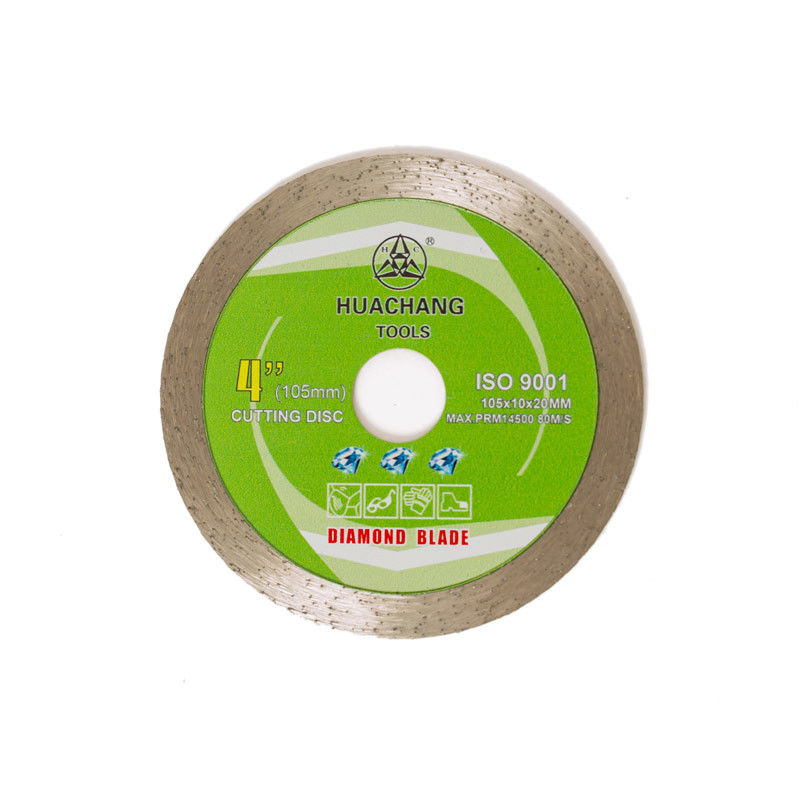 105×1.2×20MM Rim Diamond Blade For Tile Masonry continuo a 4 pollici