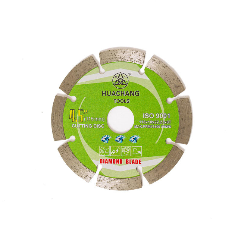 Stampa fredda 4.5inch “Diamond Blade For General Purpose segmentato 115×1.2/1.8×10×22.23×8T, pietra con lunga vita