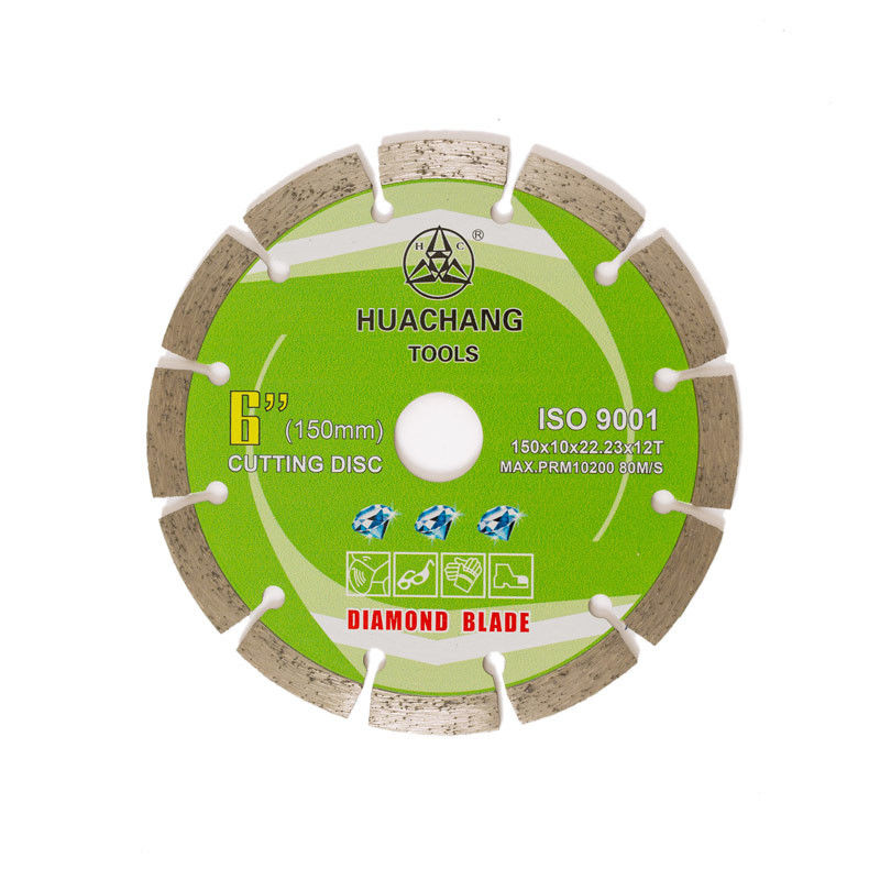 Stampa fredda 6inch “Diamond Blade For General Purpose segmentato 150×1.4/2.0×10×22.23×12T, pietra ed OEM concreto