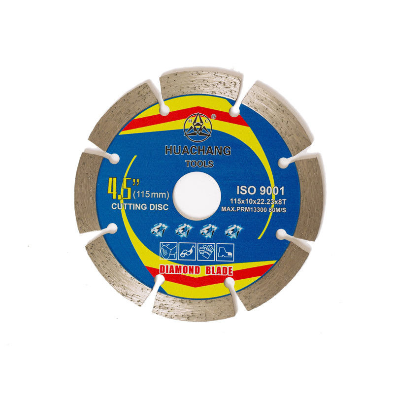 Ruota tagliente concreta di alta qualità 4.5inch 115×10×22.23×8T per la smerigliatrice Diamond Tile Cutting Blade