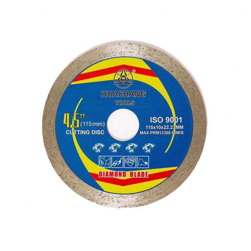 4.5inch Diamond Saw Blades For Porcelain a 3 pollici piastrella il disco di taglio delle mattonelle di 115x22.23mm 115mm