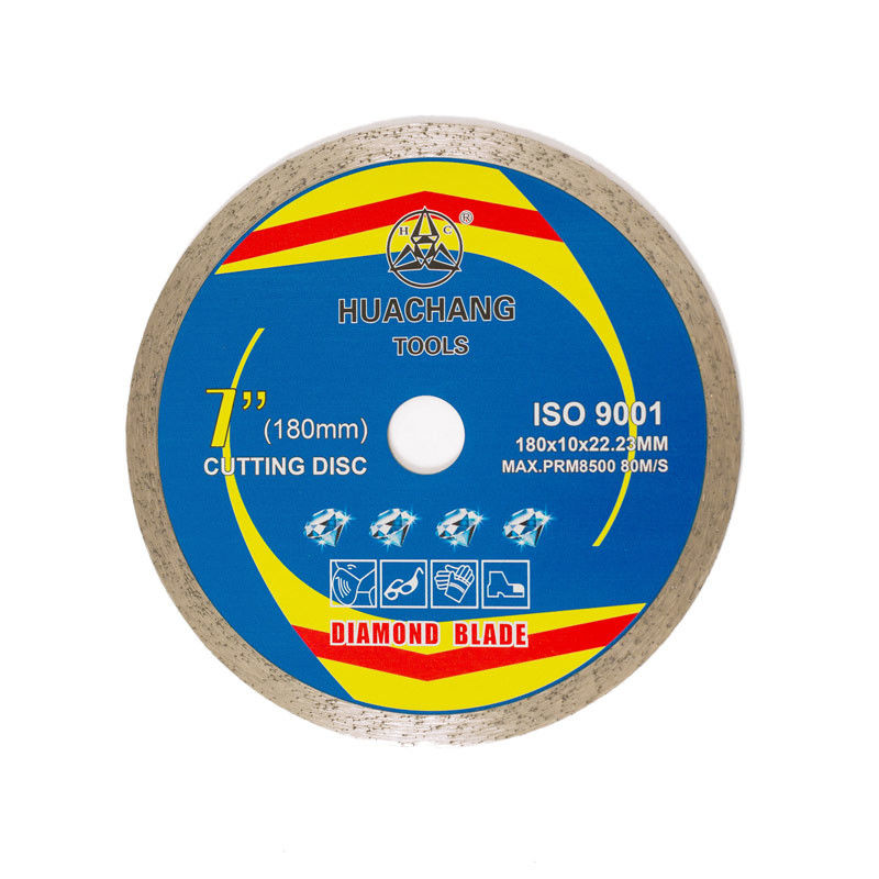 uso generale di Diamond Tile Saw Blades For della pressa a caldo di 7inch “180×1.6/2.2×10×22.23mm, ceramico, di marmo e concreto