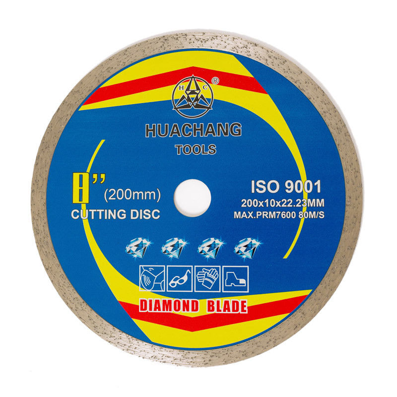 uso generale di Diamond Tile Saw Blades For della pressa a caldo di alta qualità 8inch 200×1.6/2.2×10×22.23mm, ceramico, di marmo