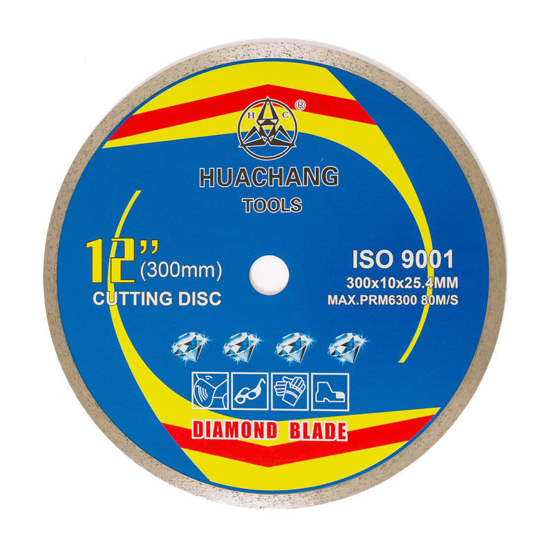 uso generale di Diamond Tile Saw Blades For della pressa a caldo di 12inch “300×2.0/3.0×10×25.4mm, ceramico, di marmo e concreto
