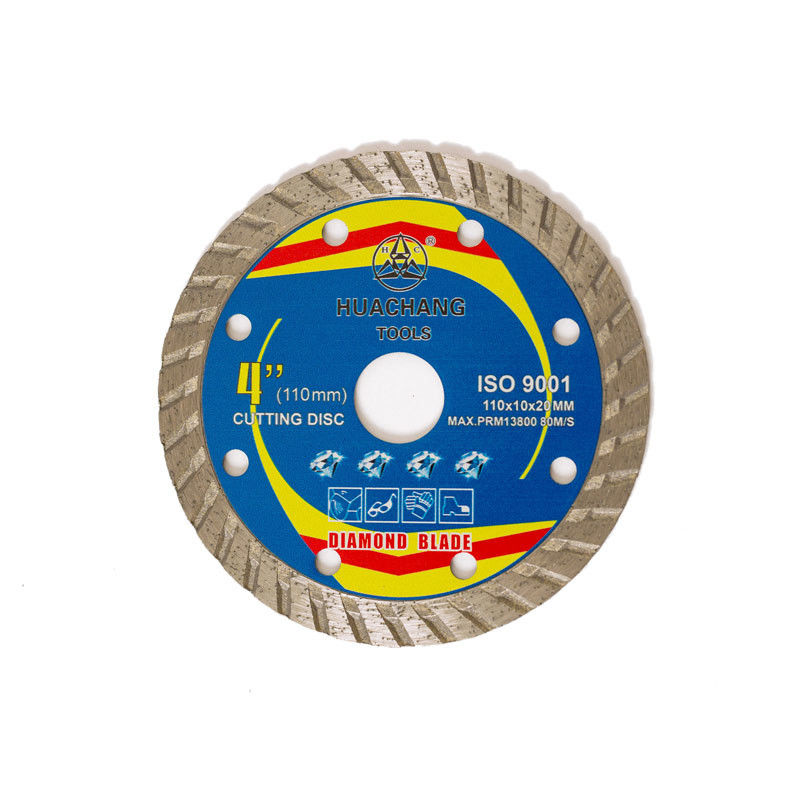 Porcellana Diamond Blade For General Purpose della pressa a caldo 4.3inch 110×1.2/1.8×10×20mm di alta qualità, ceramico, di marmo