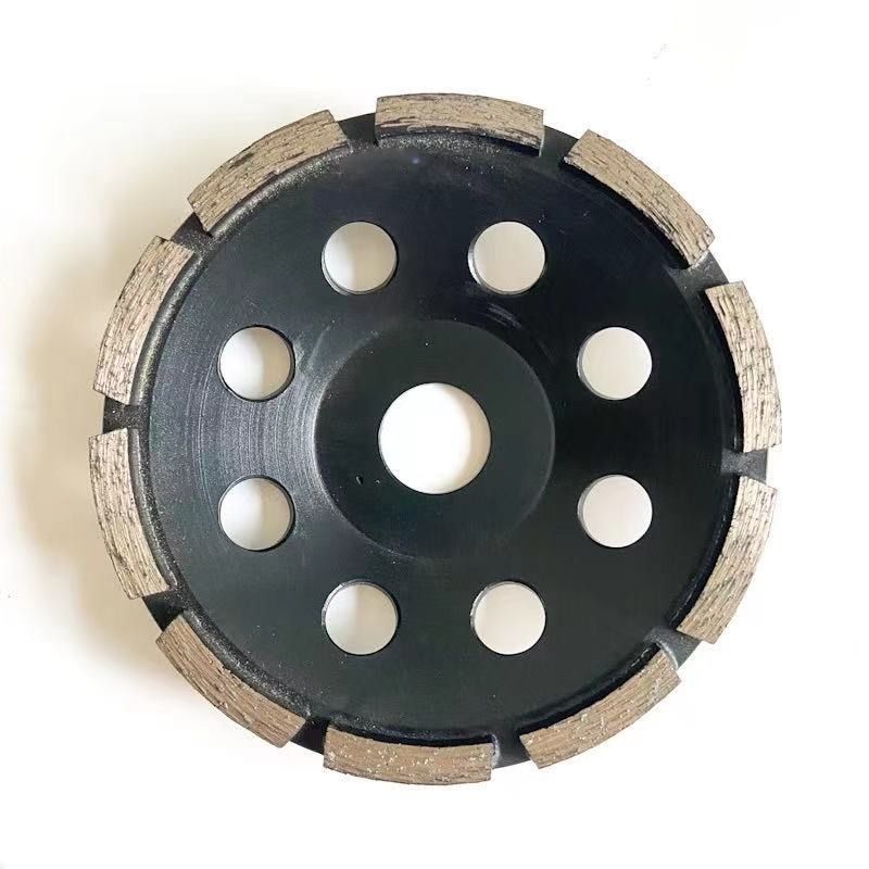 Il laser ad alto livello 4.5inch ha saldato la singola fila Diamond Cup Wheel For Concrete, la pietra, materiali da costruzione duri di 115mm