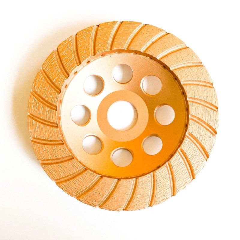 Ruota dello strumento 5inch 125×4.5×20×22.23mm Diamond Continuous Turbo Grinding Cup di HuaChang per calcestruzzo, pietra