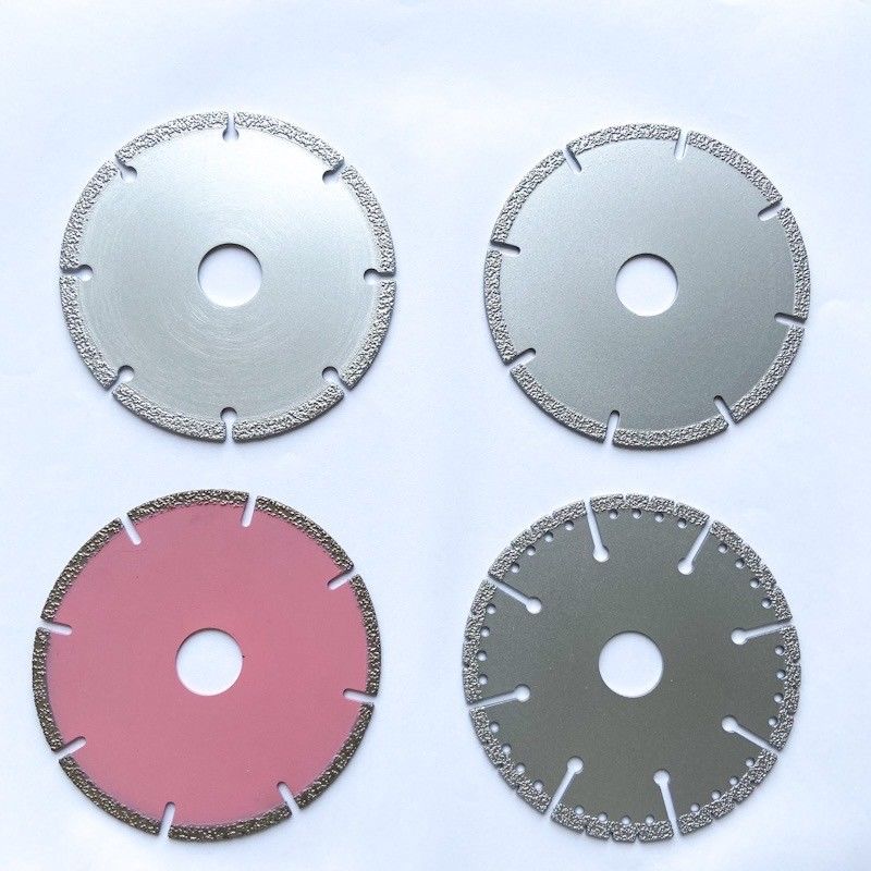 L'alta qualità 4.5inch 115×1.4/2.4×6×9T×22.23mmVacuum ha brasato Diamond Grinding Cutting Disc