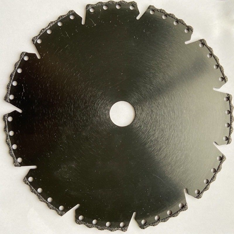 Il buon vuoto di sguardo 5inch 125×1.4/2.4×6×9T×22.23 ha brasato Diamond Grinding Cutting Disc per il marmo di plastica ceramico della pietra