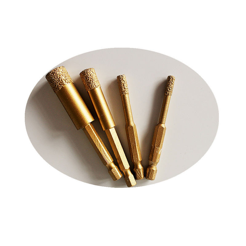 taglienti asciutti del marmo della porcellana delle mattonelle di 10*65*10mm Diamond Core Drill Bits For Ganite con lunga vita di alta qualità