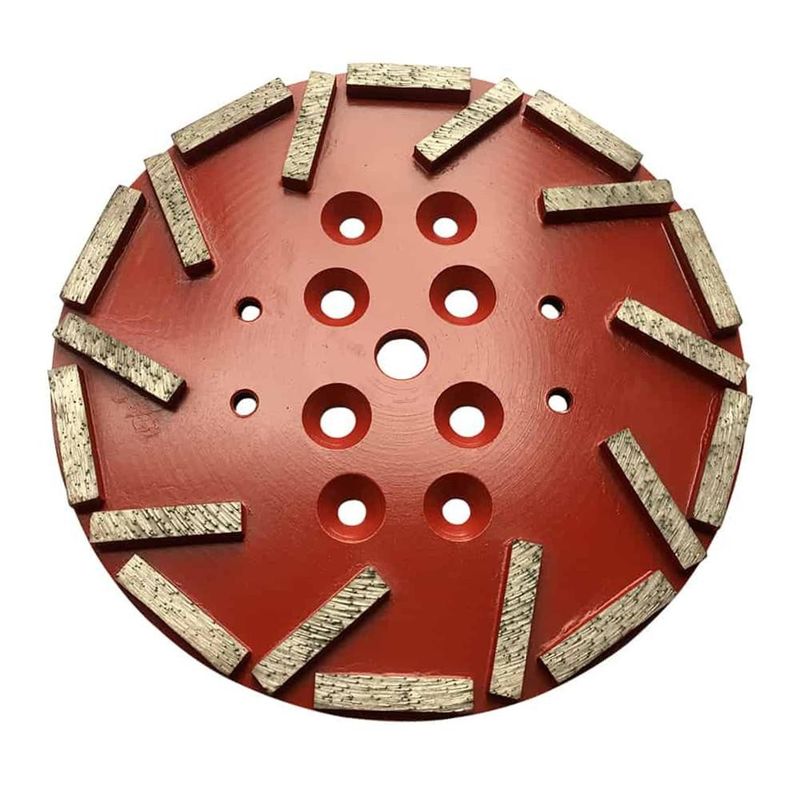 Il laser ha saldato Diamond Grinding Cup Wheel For segmentato 125mm concreto, pietra, materiale da costruzione