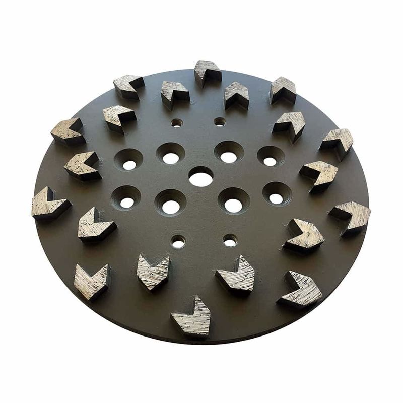 il laser di 230mm ha saldato Diamond Grinding Cup Wheel For segmentato concreto, materiale di pietra e da costruzione