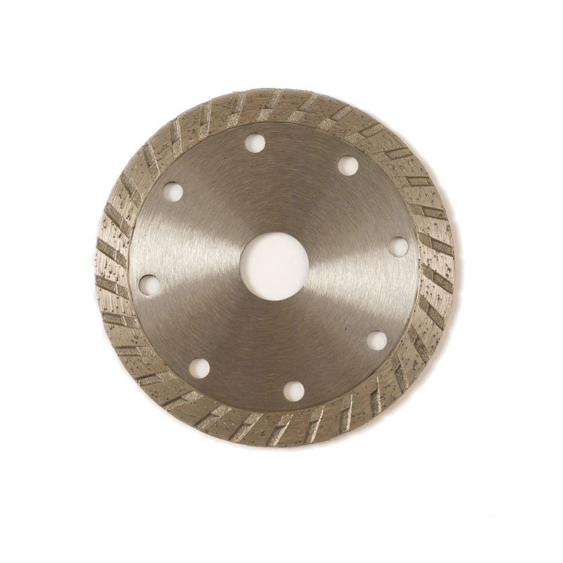 Stampa fredda 4inch 105*1.8/1.2*10*8*20mm Turbo Diamond Blade For General Purpose, ceramico, di marmo e concreto